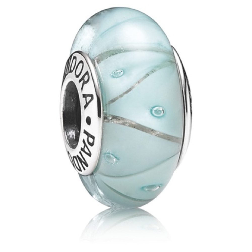 Pandora Blue Charm- Through the Looking Glass